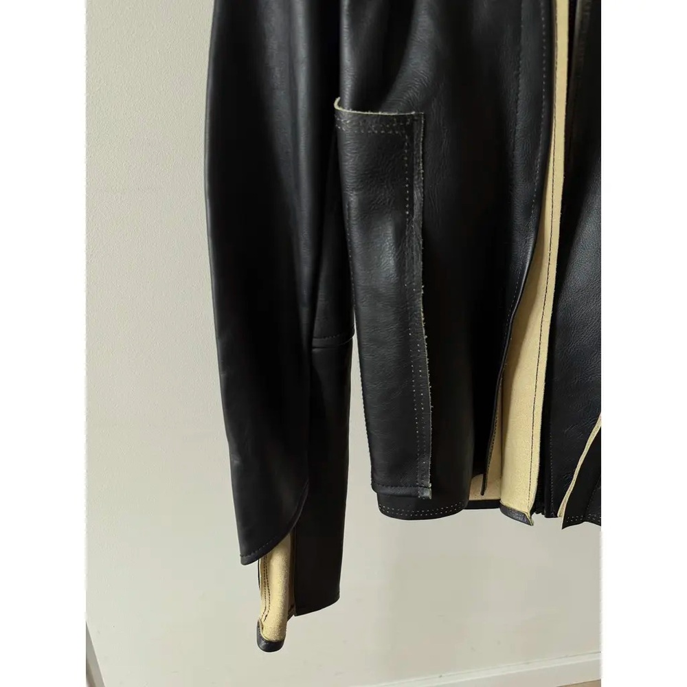 Maison Martin Margiela Black Leather Jacket - Picture 6 of 10